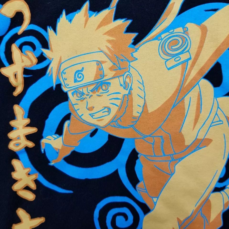 Other Naruto Shirt Mens XL Black Short Sleeve Anime Shippuden Size US XL / EU 56 / 4 - 3 Thumbnail