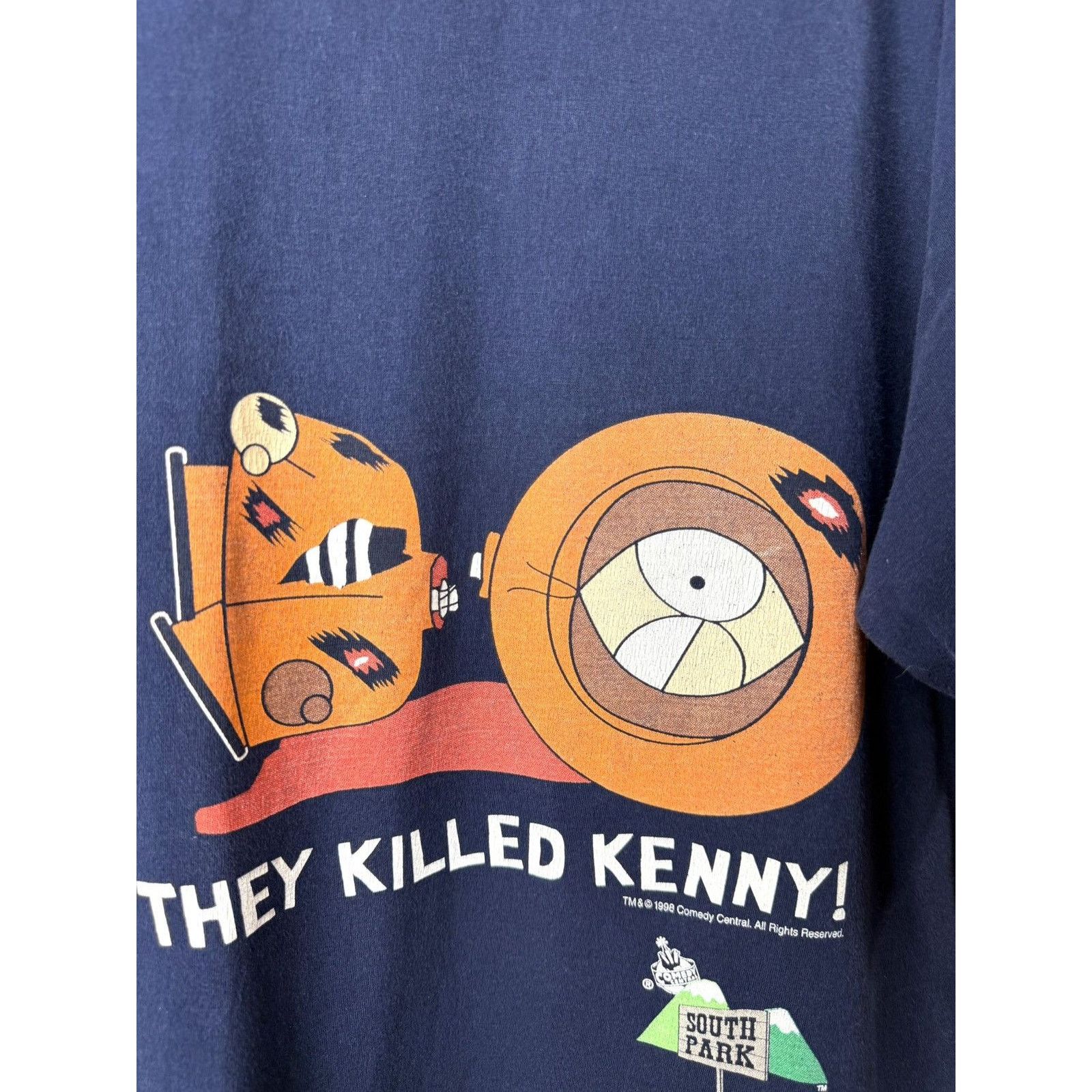 Other 1998 Vintage South Park Movie Promo T Shirt 90s Size US XL / EU 56 / 4 - 5 Thumbnail