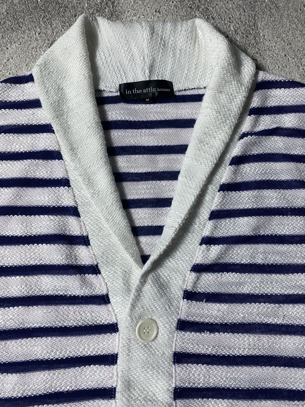 In The Attic × Japanese Brand × Le Grande Bleu (L.G.B.) In The Attic Button Up Knit Cardigan Size US M / EU 48-50 / 2 - 4 Thumbnail