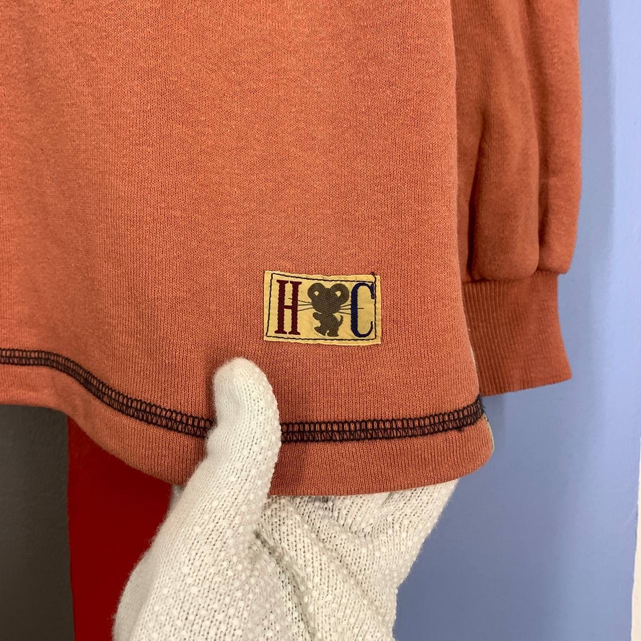Japanese Brand HONEY BEE Color Block Design Sweatshirt #2448/AJ Size US M / EU 48-50 / 2 - 2 Thumbnail