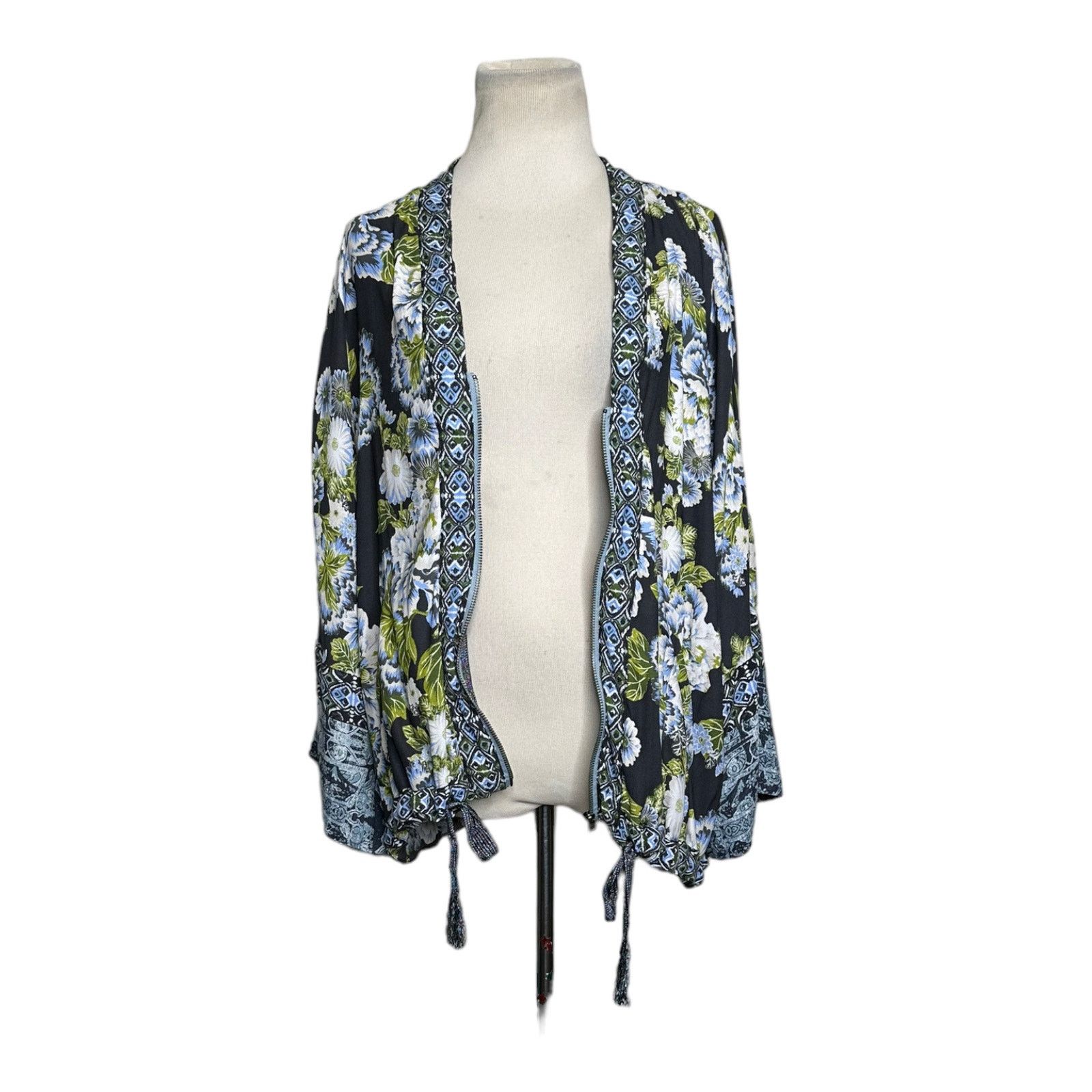 Free People Free People Wildflower Cinched Kimono Jacket Size XS/S Size S / US 4 / IT 40 - 5 Thumbnail