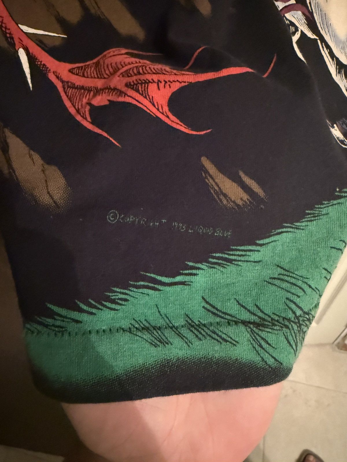 Liquid Blue Dragon slayer T shirt Size US L / EU 52-54 / 3 - 3 Thumbnail