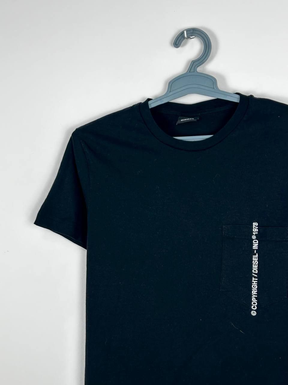 Diesel × Vintage Vintage Y2K Diesel Avant Garde Black T-shirt Size US M / EU 48-50 / 2 - 1 Thumbnail