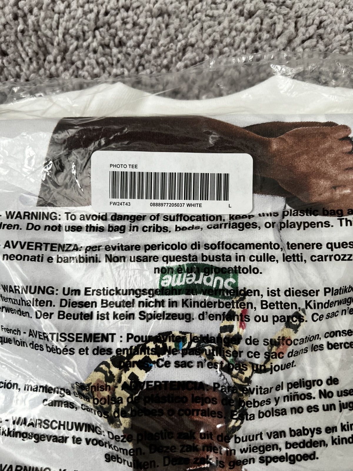 Supreme Supreme Tyler the Creator Tee White T-Shirt Size US L / EU 52-54 / 3 - 4 Thumbnail