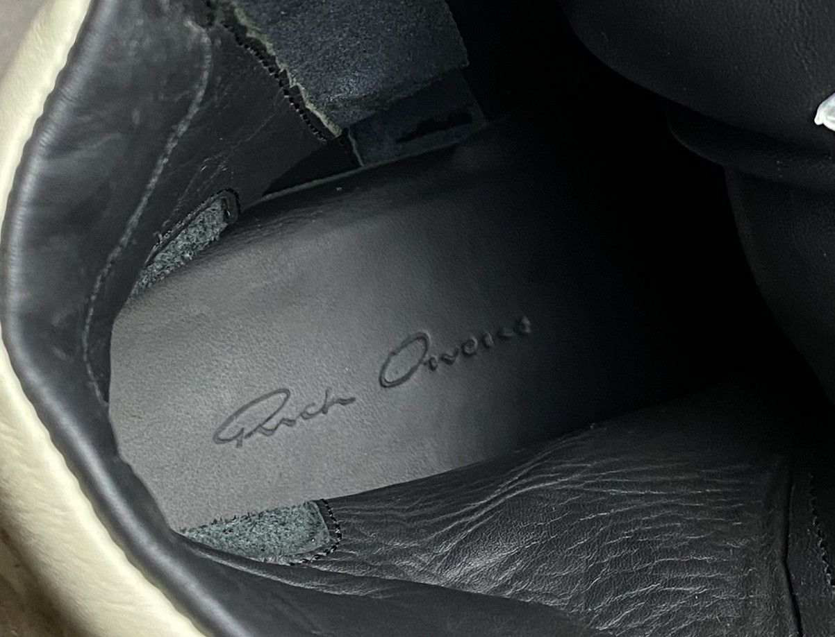 Rick Owens RICK OWENS - SS15 FAUN METALLIC SILVER GEOBASKET Size US 8 / IT 38 - 13 Thumbnail