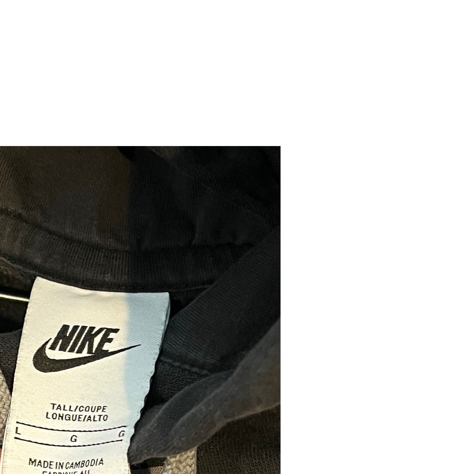 Nike Nike Black Logos Pullover Hoodie Mens Large Size US L / EU 52-54 / 3 - 3 Thumbnail