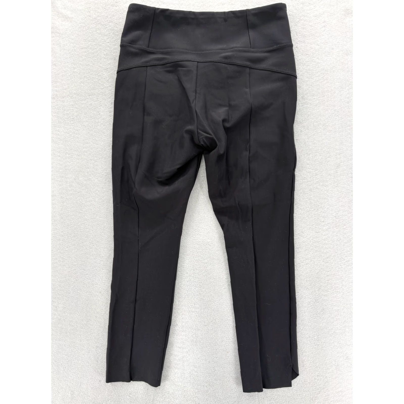 Athleta Athleta Stellar Crop Pants Womens Medium Black Stretch Euroluxe Pull On Gym Yoga Size 32" / US 10 / IT 46 - 5 Thumbnail