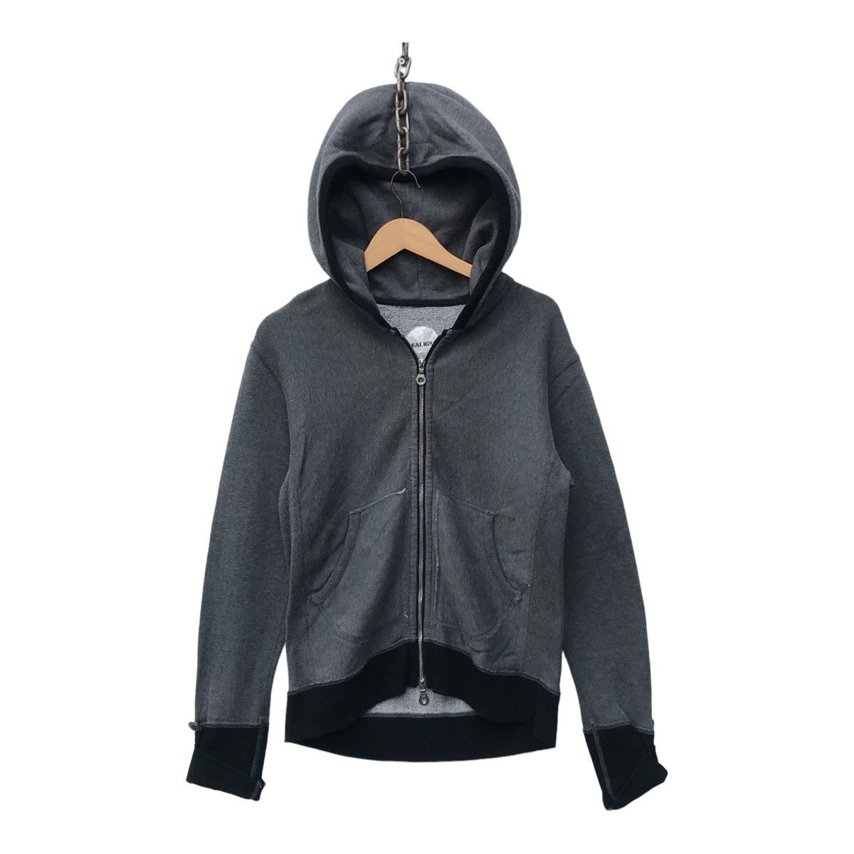 Japanese Brand Realisme Sweater Hoodie Streetwear Jacket Size US S / EU 44-46 / 1 - 1 Thumbnail