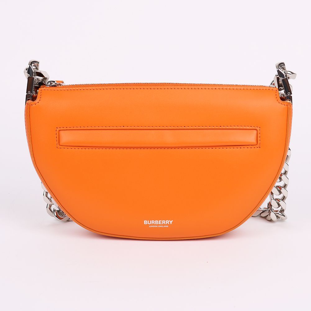 Burberry Olympia Orange Mini Chain Bag Size ONE SIZE - 1 Thumbnail