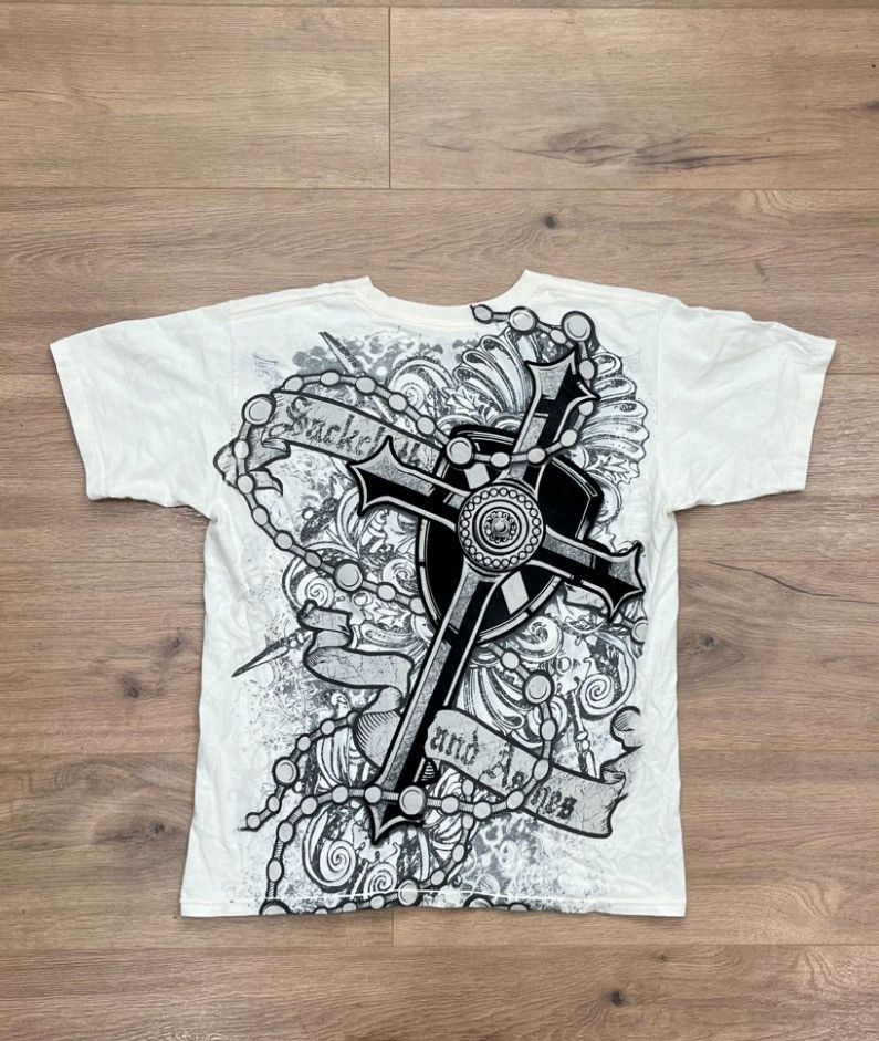 Other Y2k redemption cross shirt with cross design Size US S / EU 44-46 / 1 - 2 Thumbnail