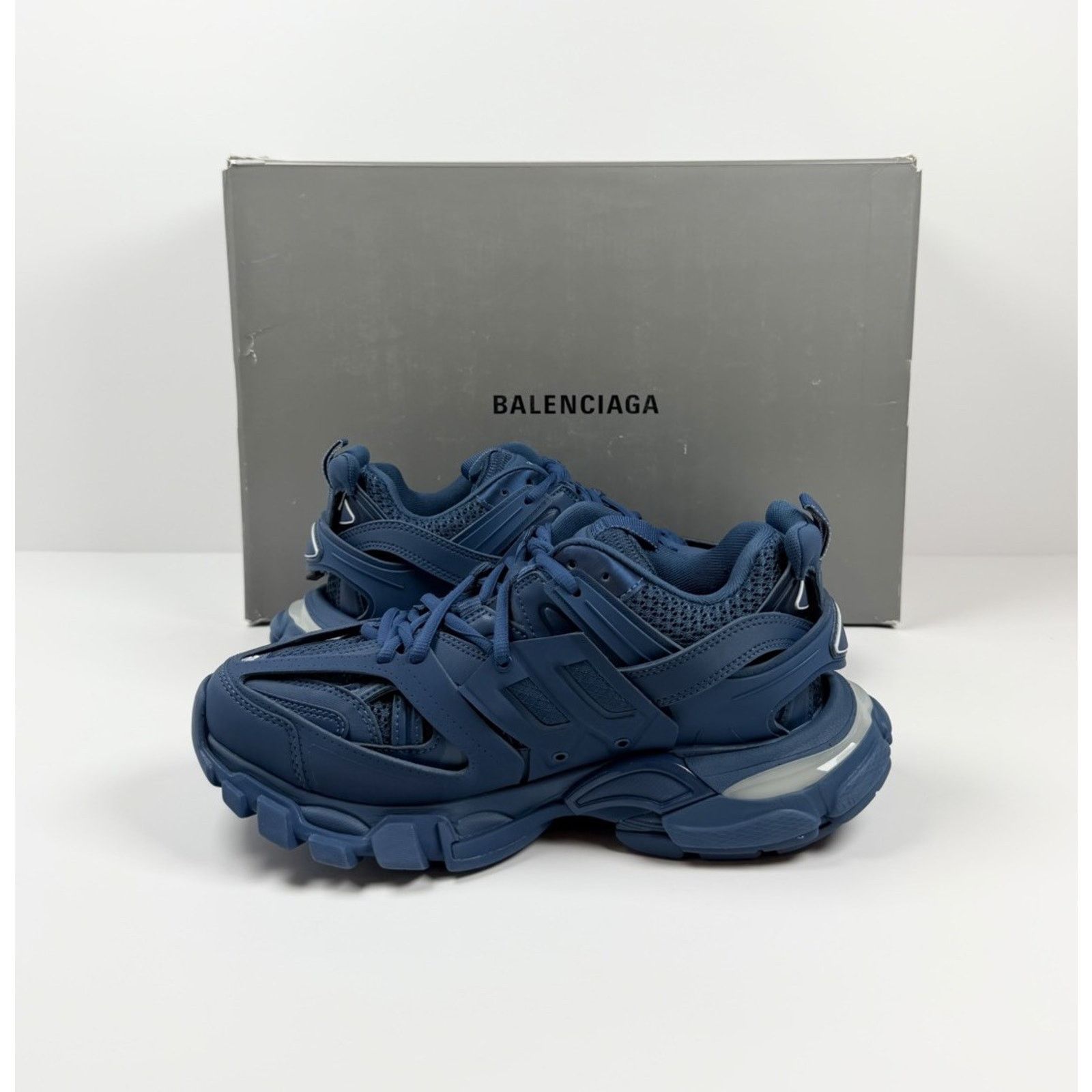 Balenciaga Size 39EU/6US - Balenciaga Track Blue LED Sneakers NEW! Size US 6 / EU 39 - 7 Thumbnail