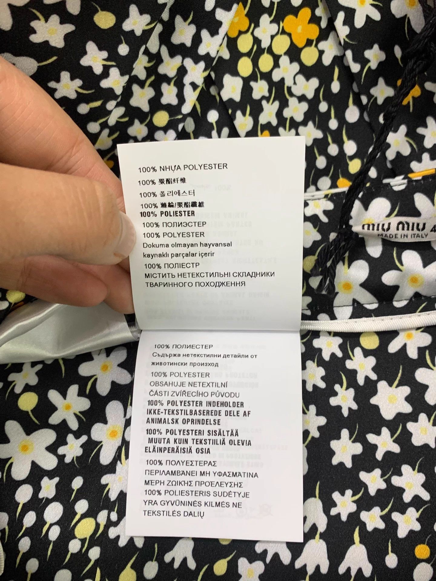 Miu Miu MIU MIU floral doll collar open back tie top-skirt set 40 Size S / US 4 / IT 40 - 9 Thumbnail