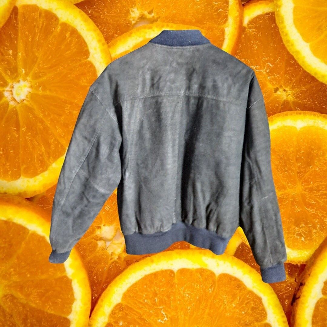 Other Expressions Worldwide Leather Bomber Jacket Full Zip Mens L Size US L / EU 52-54 / 3 - 8 Thumbnail