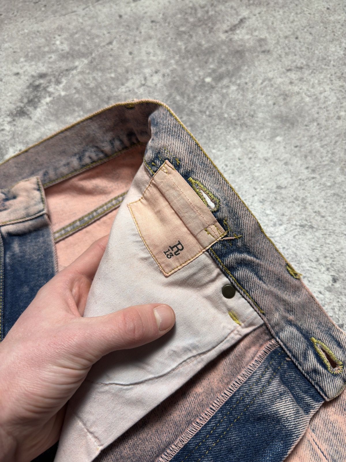 R13 R13 Distressed Slim Jeans Size 24" / US 00 / IT 34 - 7 Thumbnail