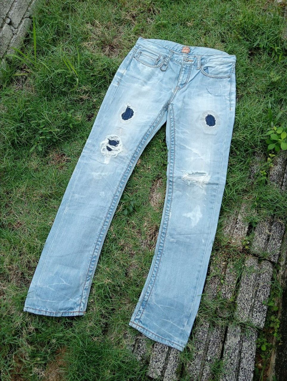 JACKROSE Vintage Jackrose Japan Rare Design Jeans - Size 31 Size US 31 - 2 Thumbnail