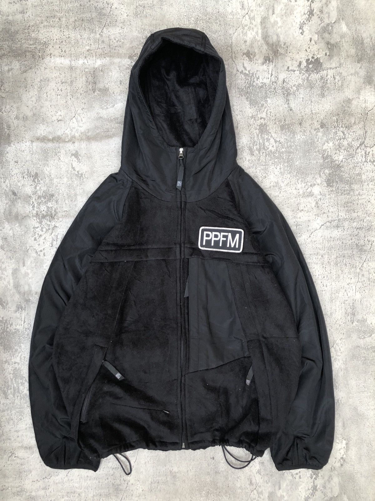 image of 20471120 x Beauty Beast Aw01 Ppfm Hood Jacket in Black, Men's (Size Medium)