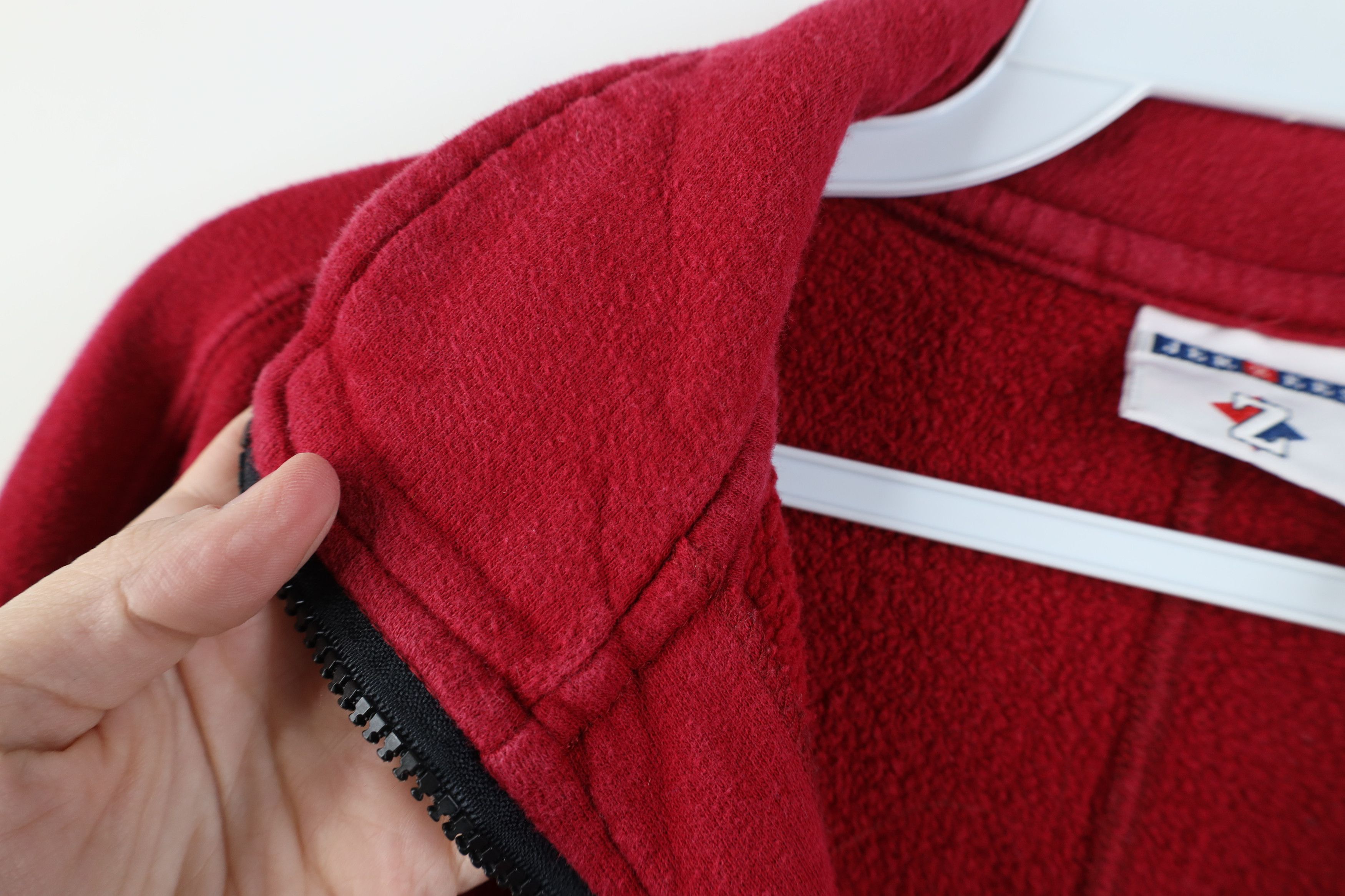 Vintage Vintage 90s Streetwear Block Half Zip Pullover Sweatshirt Size US XXL / EU 58 / 5 - 7 Thumbnail