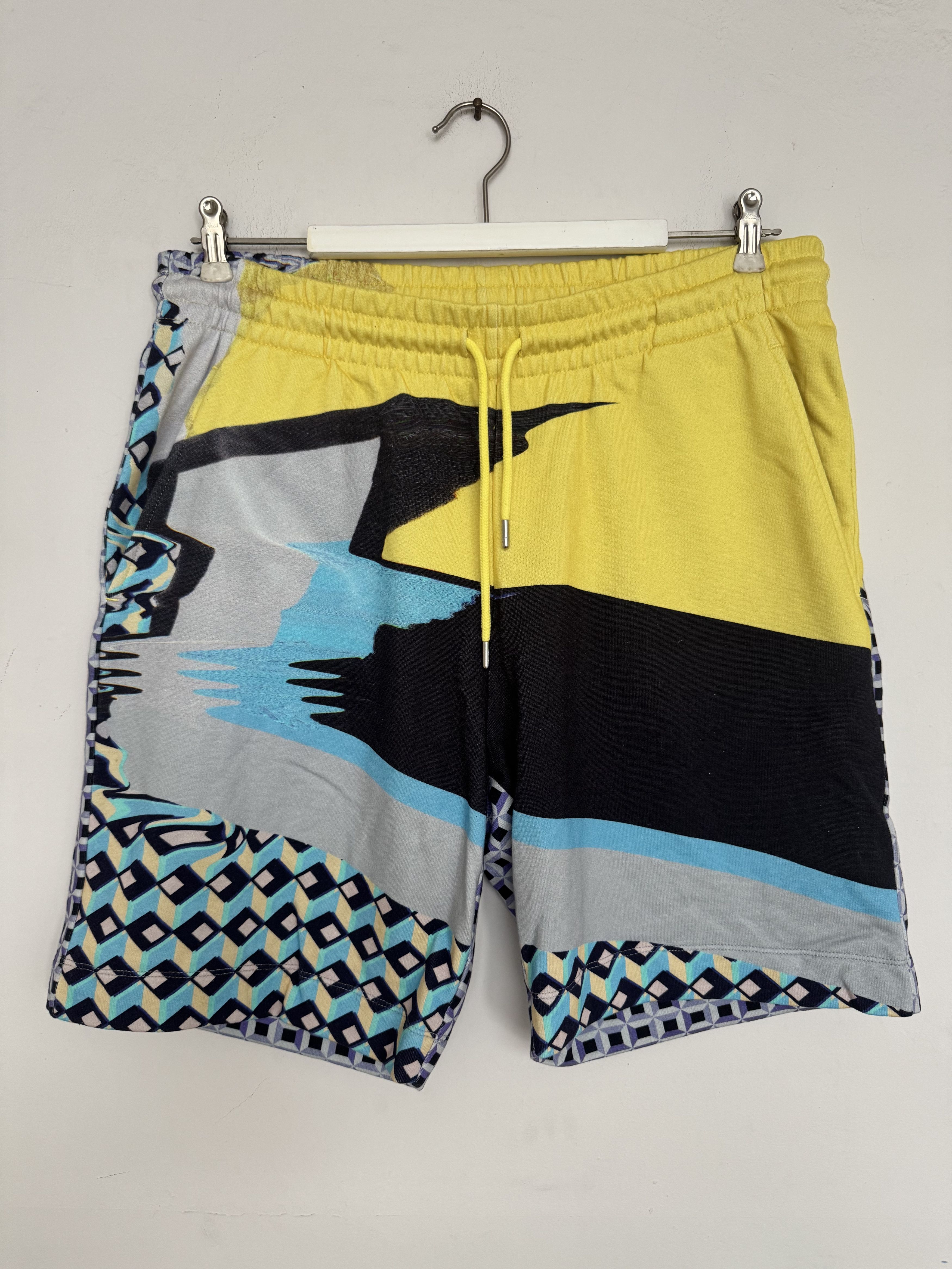 Dries Van Noten Harbor Abstract Print Shorts Size US 40 / EU 56 - 1 Thumbnail