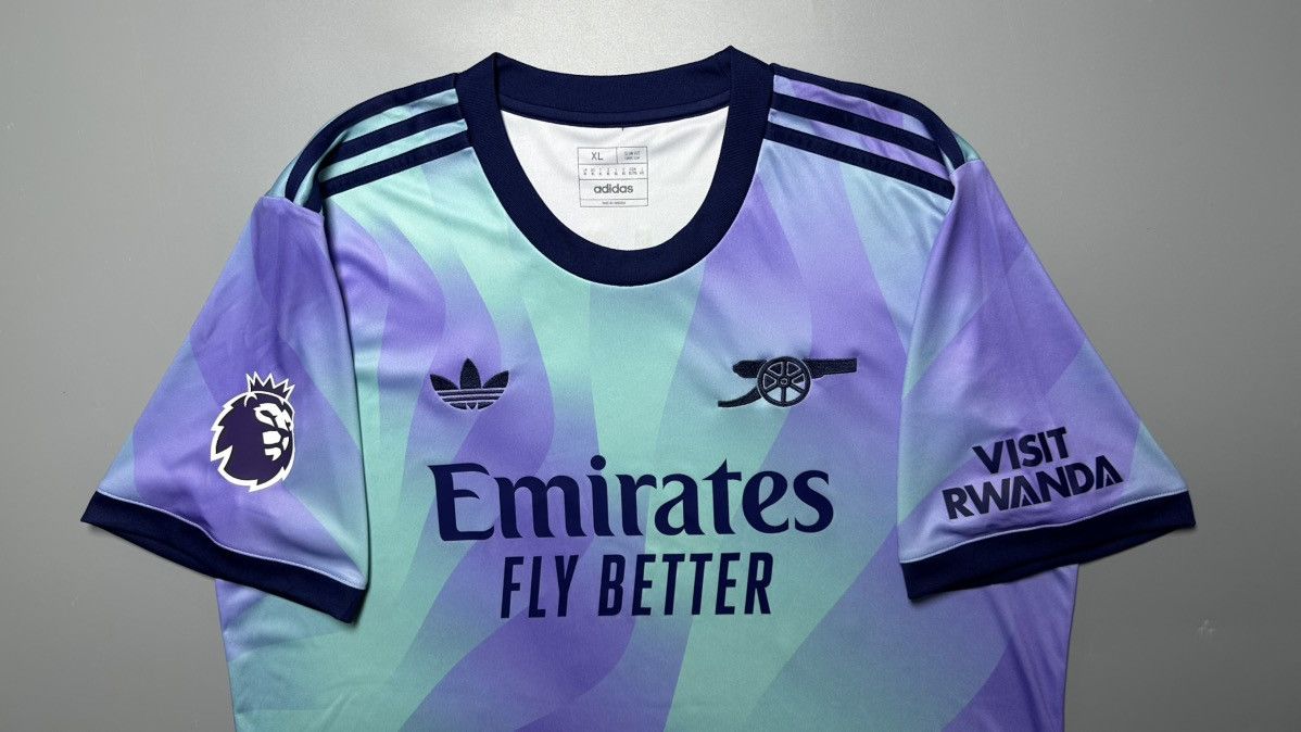 Adidas ARSENAL ADIDAS 2024/2025 FOOTBALL THIRD JERSEY #41 RICE Size US XL / EU 56 / 4 - 3 Thumbnail
