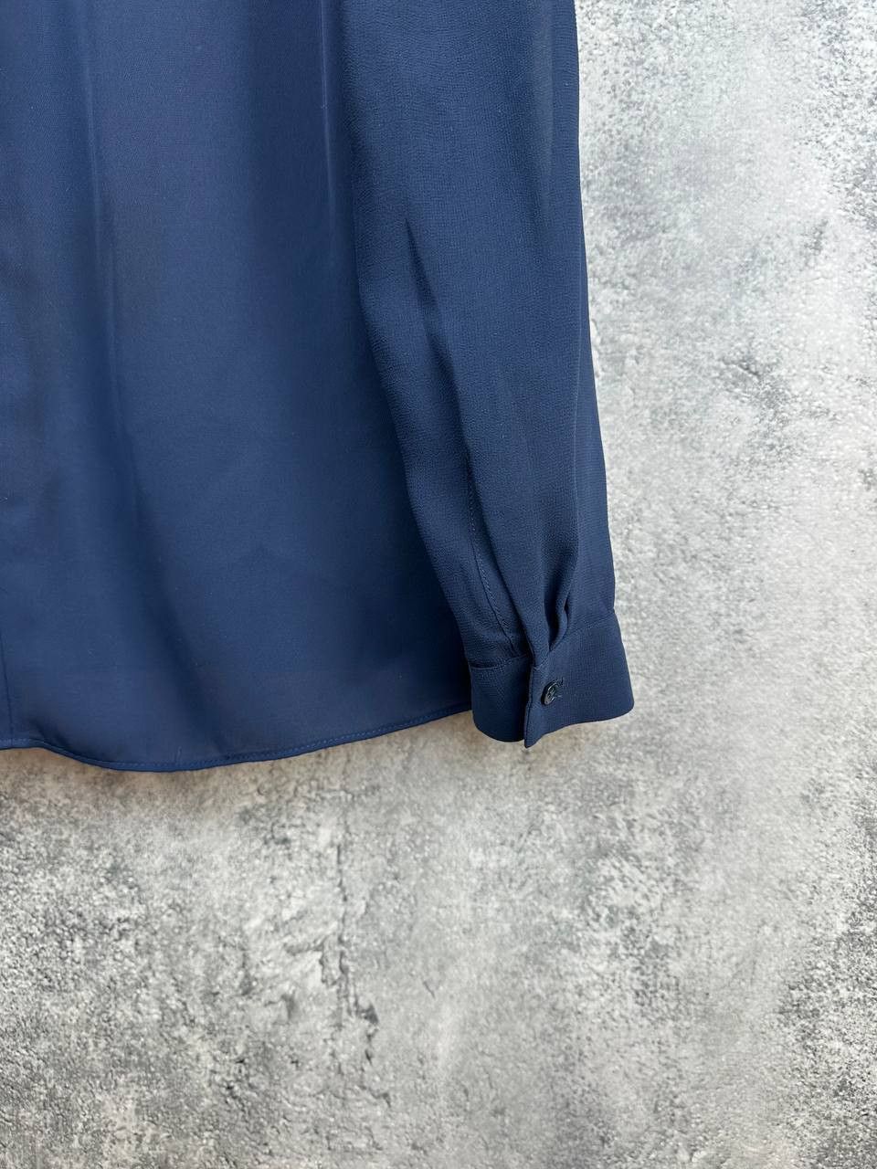 Reiss Reiss Inda Blouse Top Blouse LS Indigo Navy Polyester Size S / US 4 / IT 40 - 9 Thumbnail