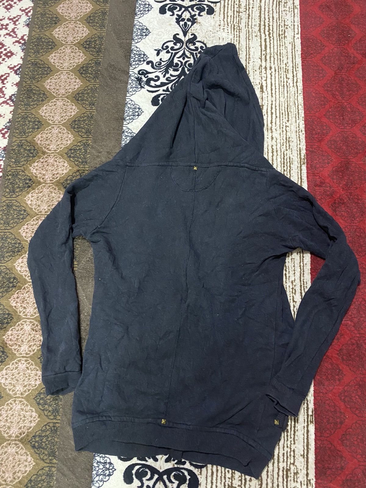 If Six Was Nine × Japanese Brand × Le Grande Bleu (L.G.B.) 🖤BLACFRIDAY🖤Japanese Asymmetrical Ziphoodie Lgb iFsixwasnine Size US S / EU 44-46 / 1 - 8 Thumbnail