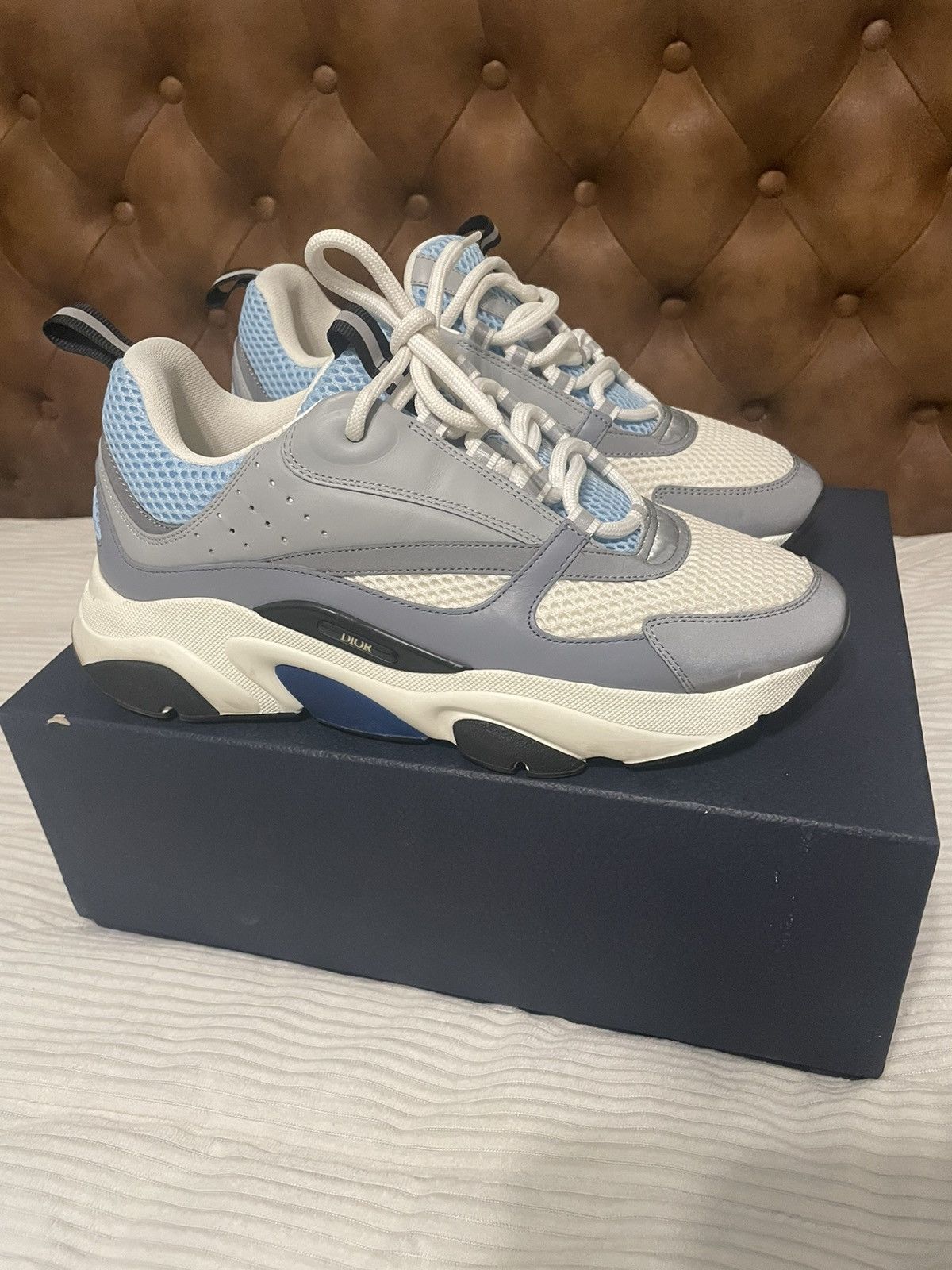 Dior Dior b30 sky blue b22 sneakers Size US 9 / EU 42 - 1 Thumbnail