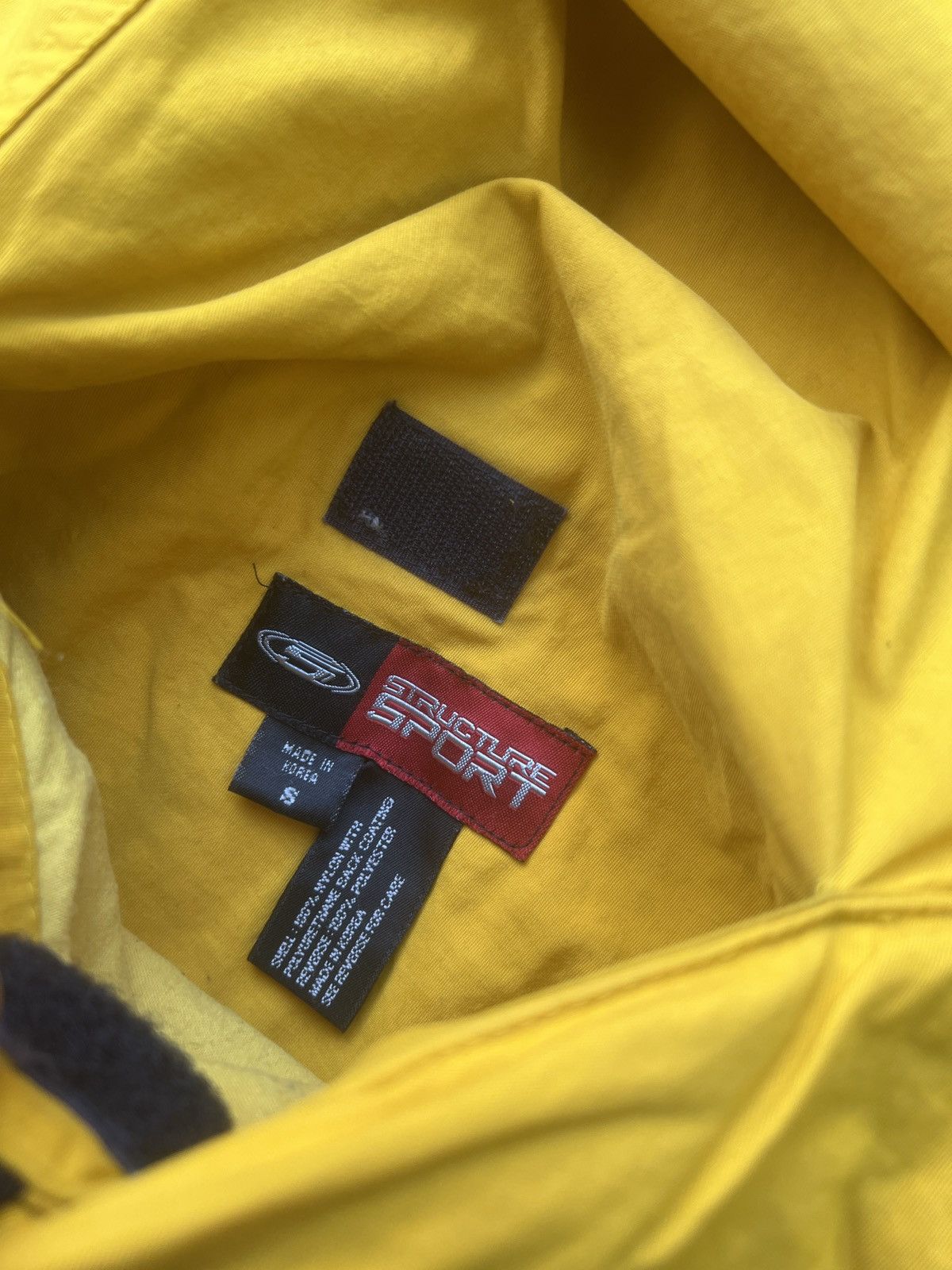 Vintage Vintage Reversible Structure Sport Yellow/Grey Anorak Size US L / EU 52-54 / 3 - 6 Thumbnail