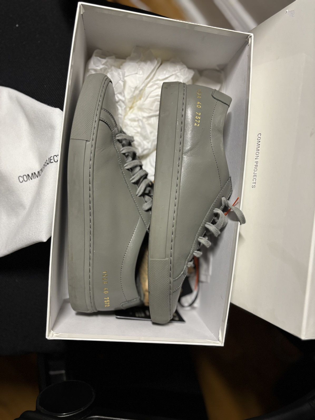 Common Projects Common Projects Original Achillies Low (Grey) Size US 7 / EU 40 - 1 Thumbnail