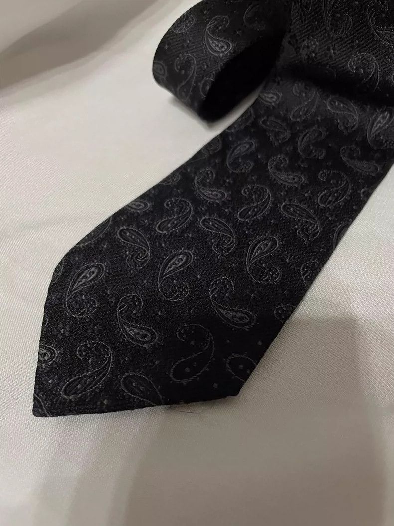 Comme des Garcons Comme des Garcons Paisley Cashew Retro Tie Size ONE SIZE - 2 Thumbnail