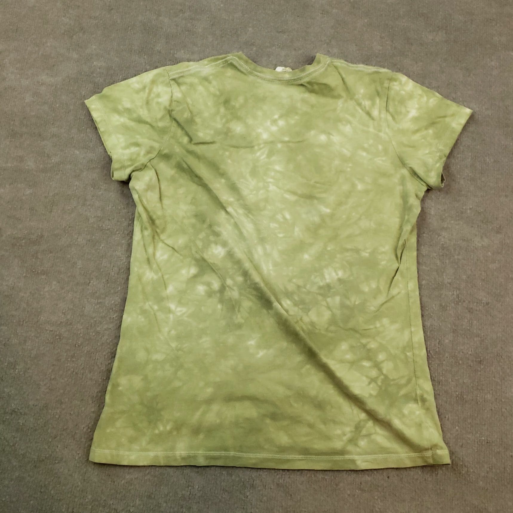 The Mountain The Mountain Green Wolves Tie Dye Short Sleeve Crew Neck Womens Medium T-Shirt Size M / US 6-8 / IT 42-44 - 7 Thumbnail