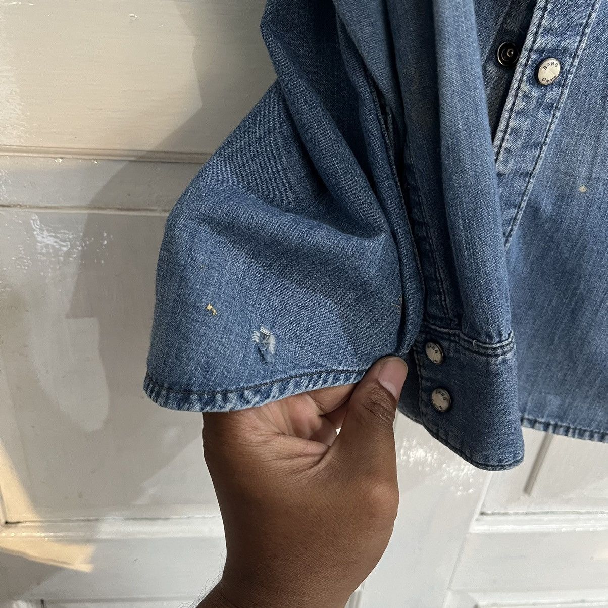 Japanese Brand Japanese Brand Bone To The Street Denim Jacket Size US L / EU 52-54 / 3 - 6 Thumbnail