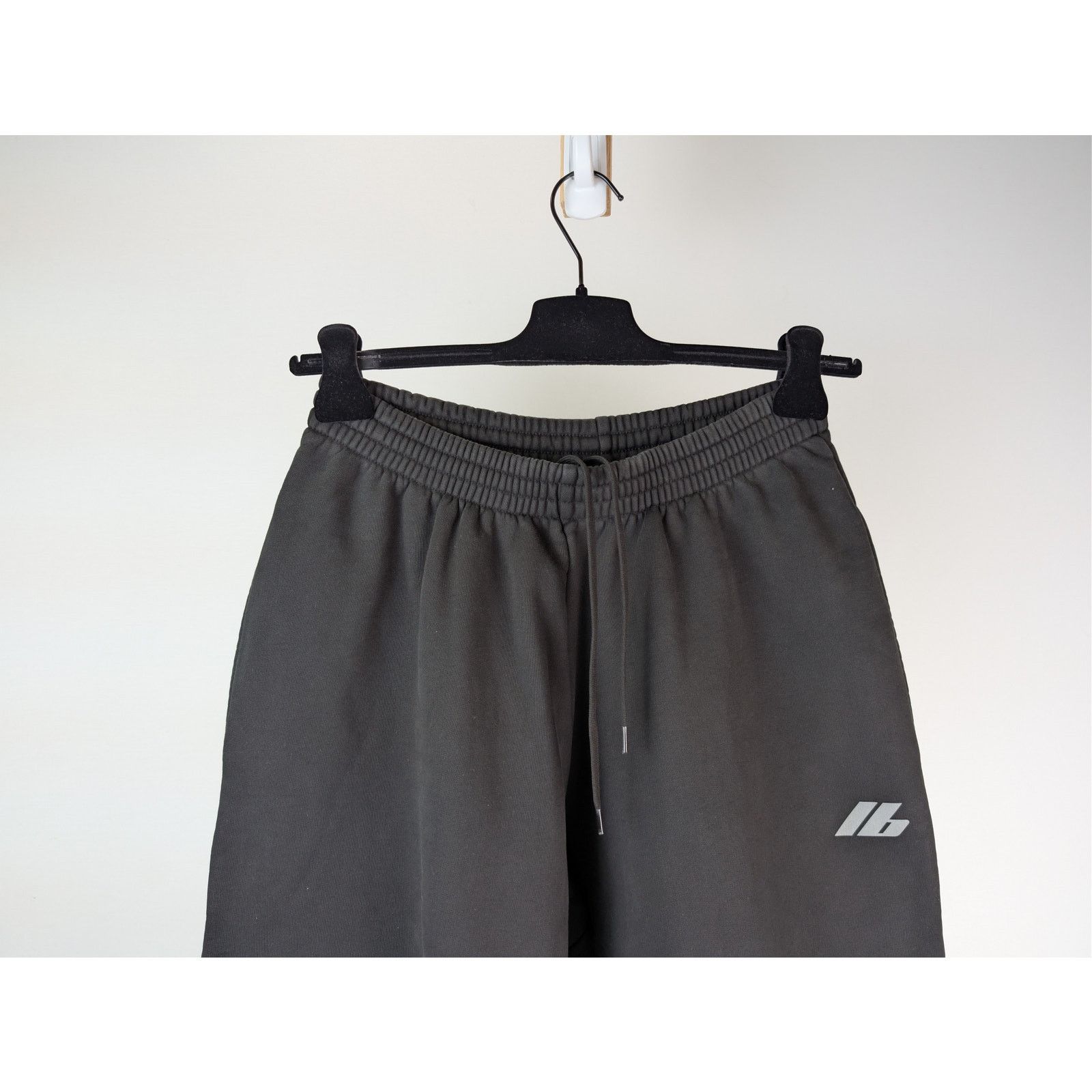 Balenciaga o1rshd1 Activewear Molleton Archetype Baggy Sweatpants Black Size US 30 / EU 46 - 3 Thumbnail