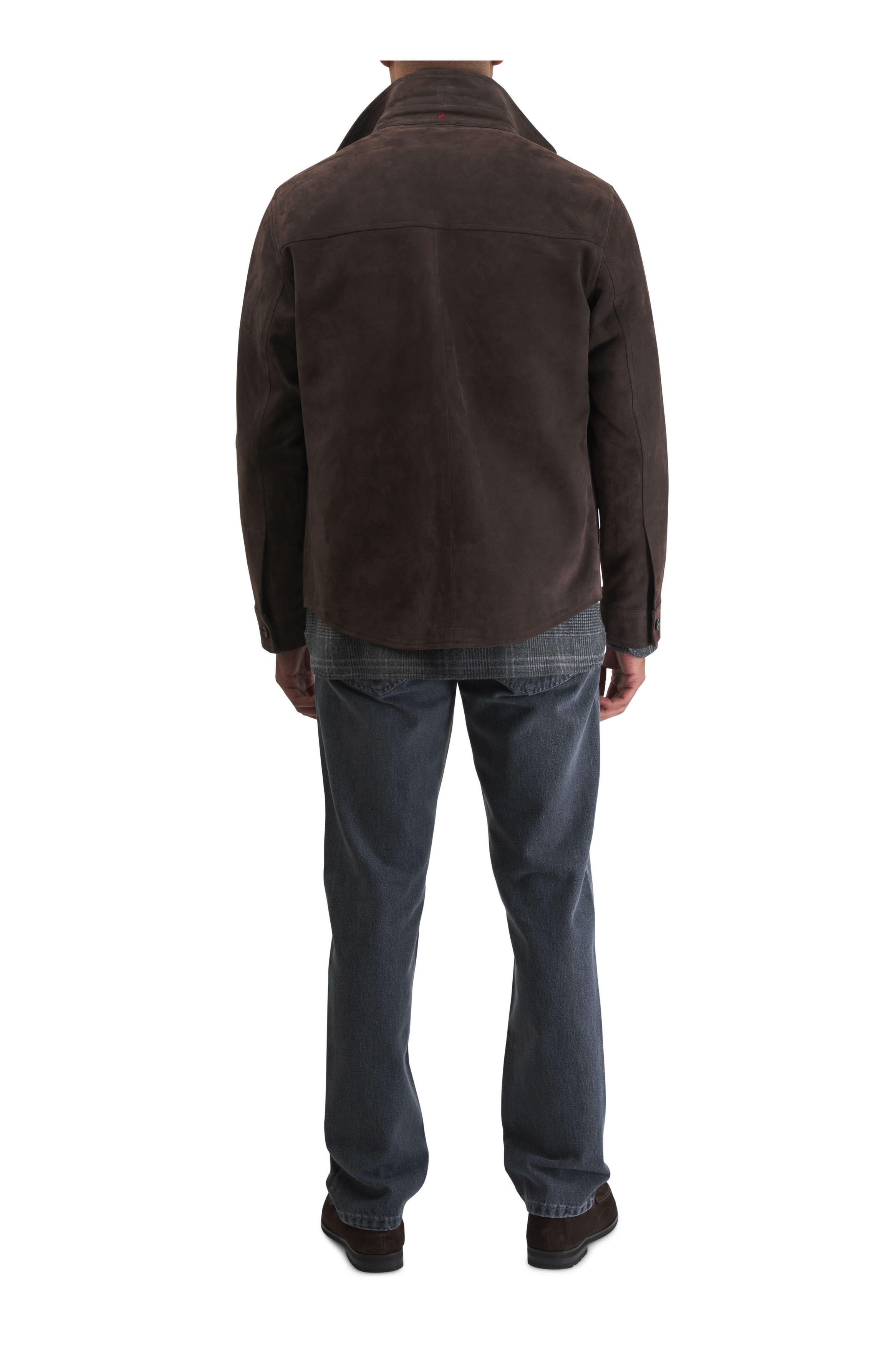 Isaia o1mtch0225 Plaid Cashmere Overshirt in Grey Size US XL / EU 56 / 4 - 4 Thumbnail