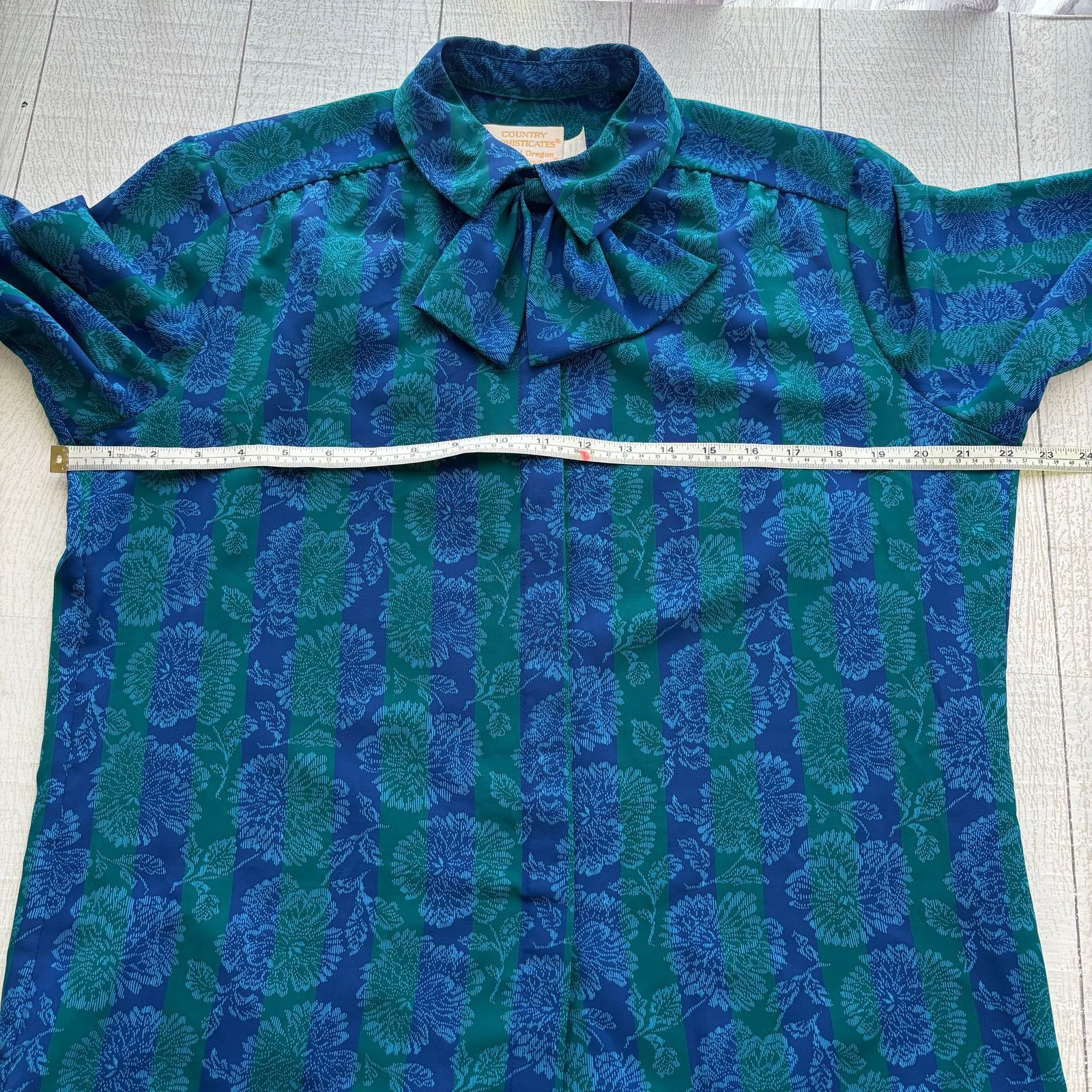 Other Pendleton Country Sophisticates Striped Floral Shirt Size 16 Size XXL / US 16-18 / IT 52-54 - 10 Thumbnail