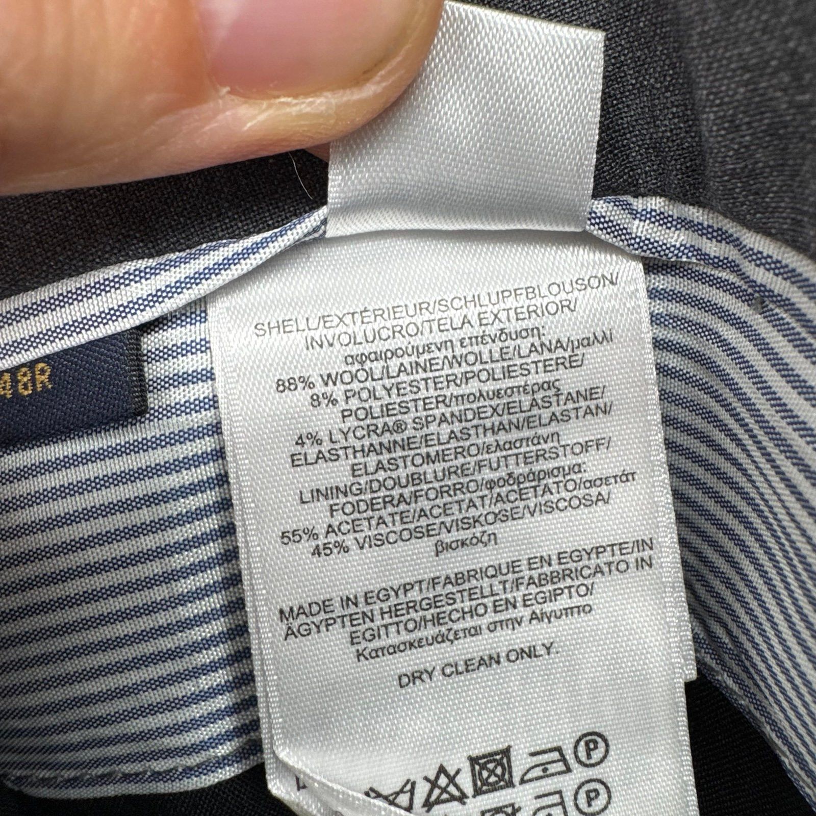 Brooks Brothers Brooks Brothers Blazer Mens 48 R Gray Wool Explorer Madison Size 48R - 4 Thumbnail