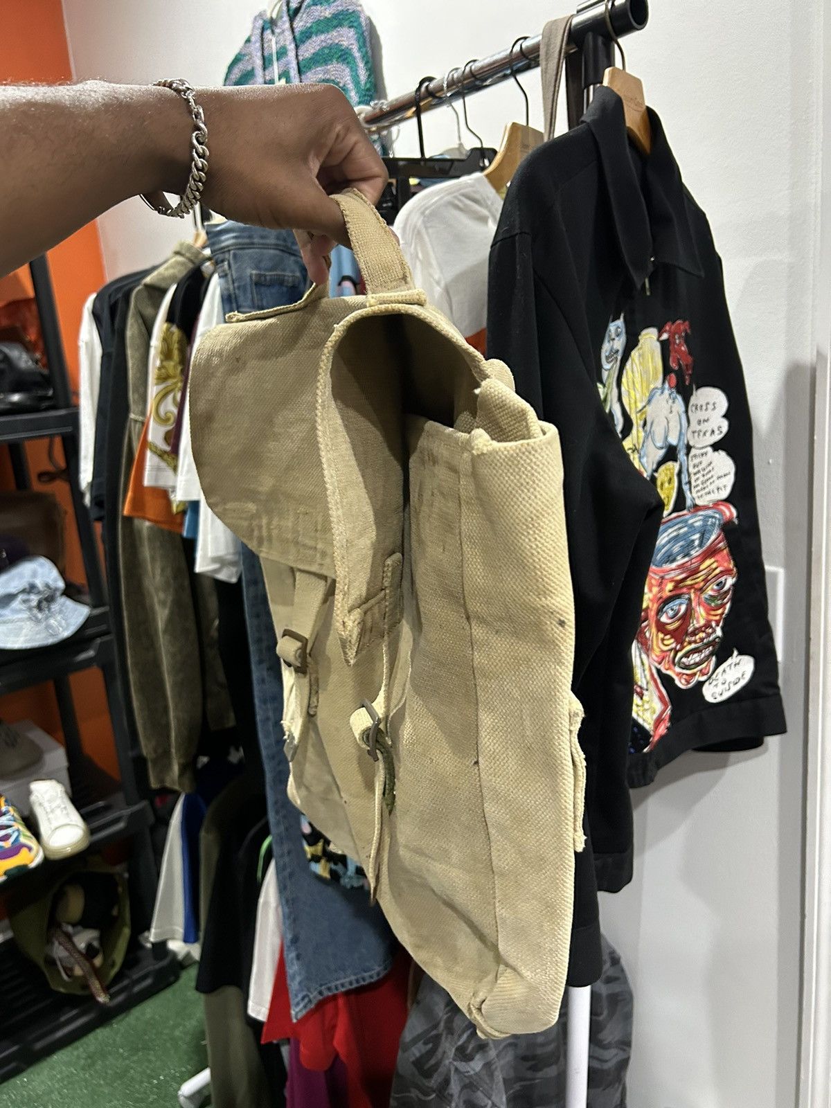 Hysteric Glamour × If Six Was Nine × Le Grande Bleu (L.G.B.) Vintage army bag Size ONE SIZE - 2 Thumbnail