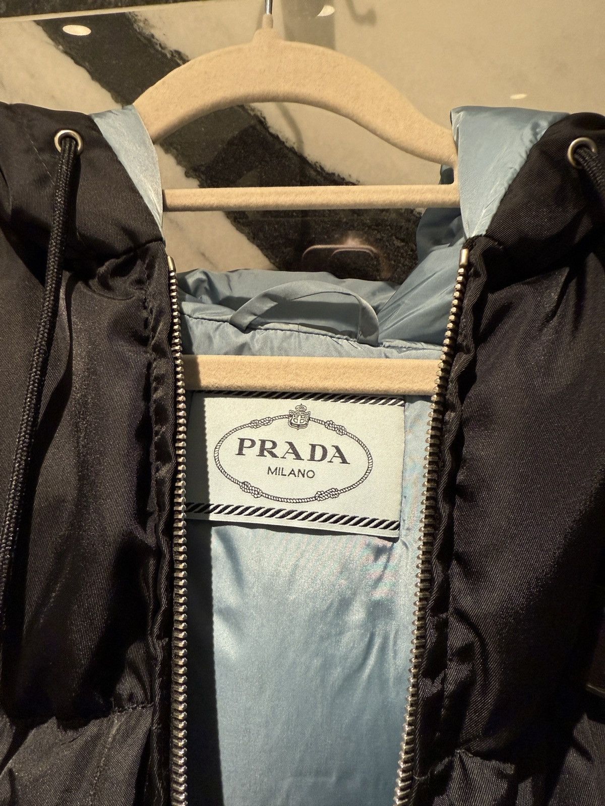 Prada Prada FW18 Nylon Puffer Jacket Size S / US 4 / IT 40 - 4 Thumbnail