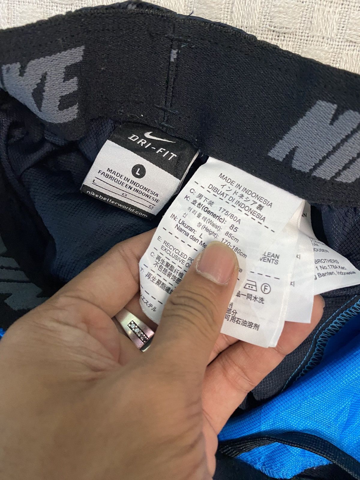 NOCTA × Nike 💥 VINTAGE NIKE PARACHUTE BAGGY WIDE LEG TRACK PANTS Y2K Size US 28 / EU 44 - 14 Thumbnail