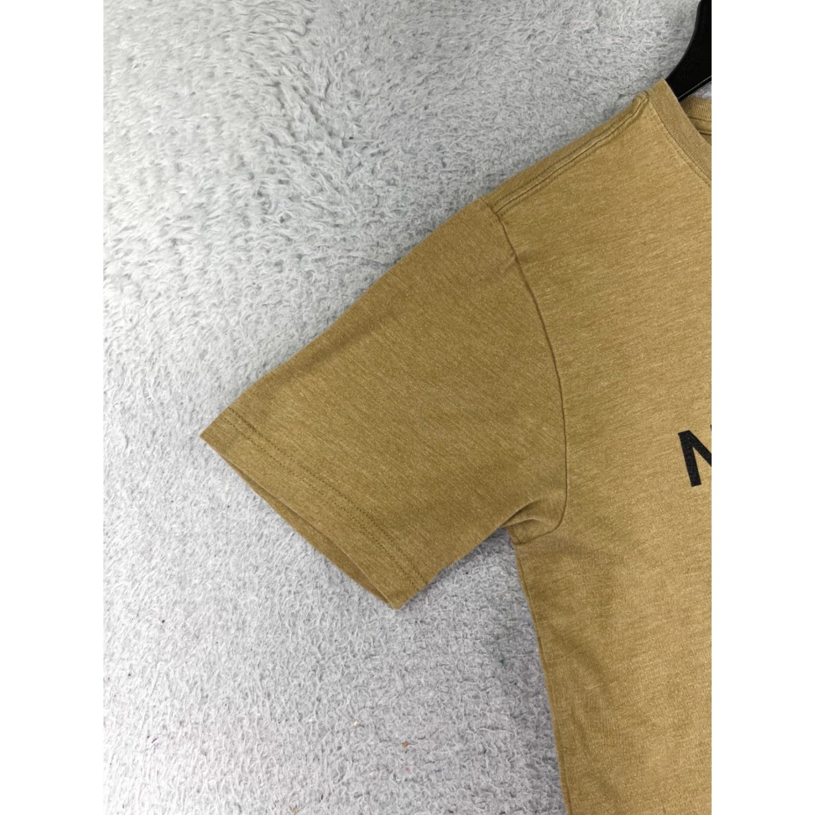 The North Face The North Face Shirt Men S Beige Short Sleeve Crew Neck Poly Rayon Size US S / EU 44-46 / 1 - 3 Thumbnail