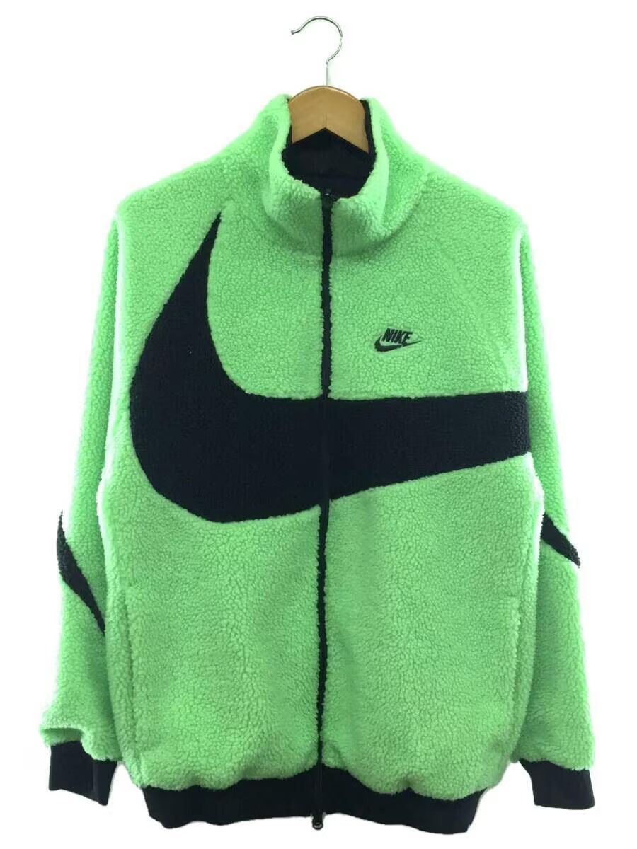 Nike Sportswear Big Swoosh Reversible Boa Jacket (Asia Sizing) Light  Bone/Deep Royal Blue/Light Bone/Deep Royal Blue