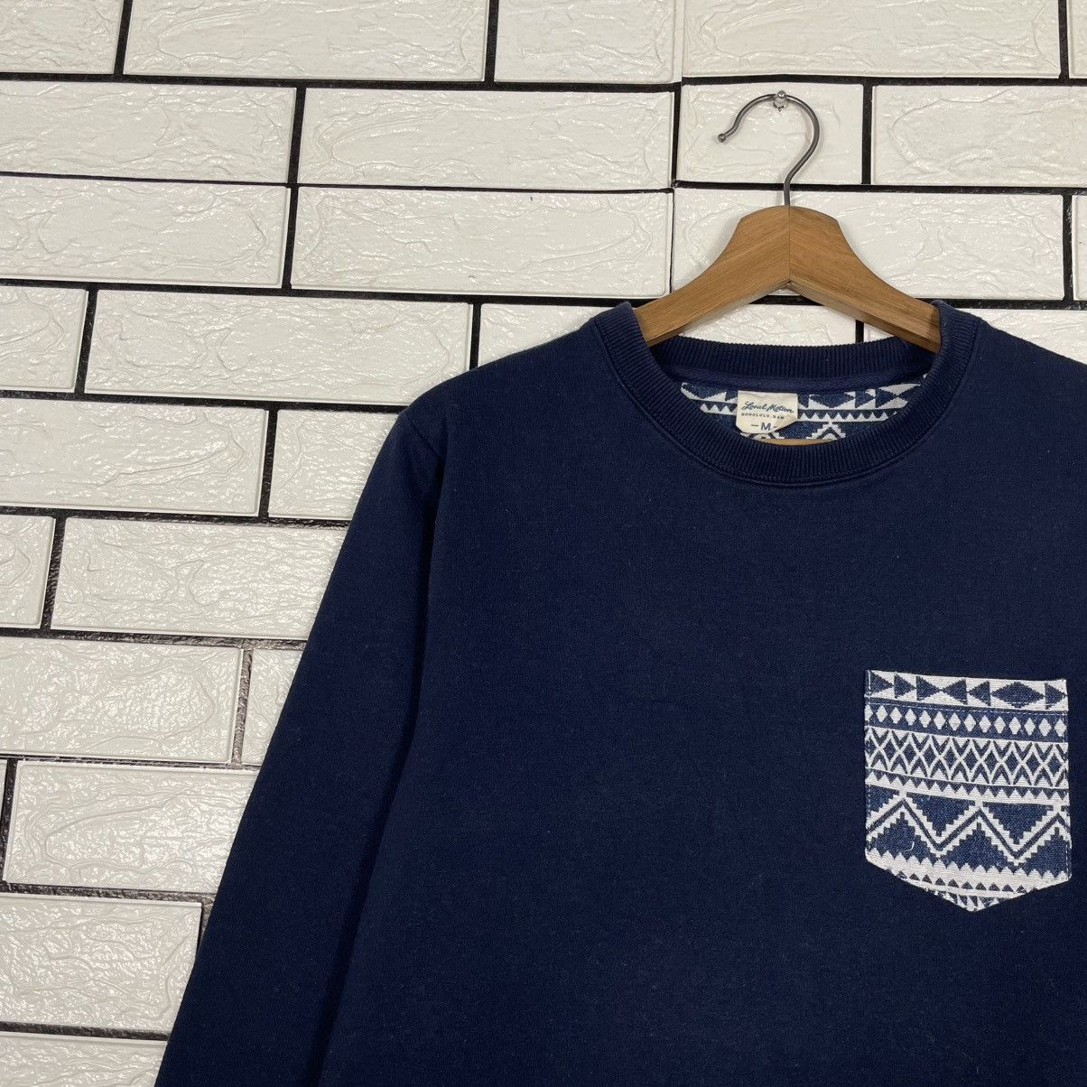 Japanese Brand Local Motion Hawaii Single Pocket Sweater Size US S / EU 44-46 / 1 - 6 Thumbnail