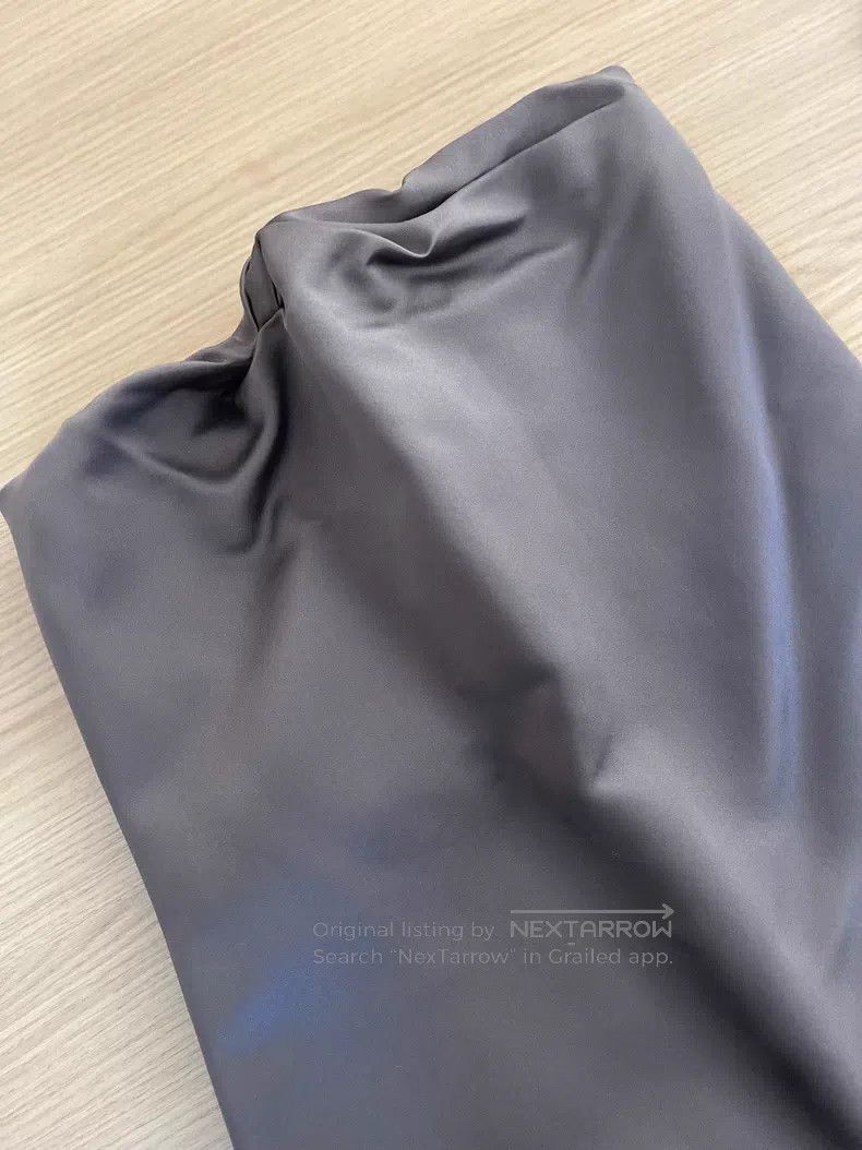 Prada Prada Grey satin bra dress Size XS / US 0-2 / IT 36-38 - 4 Thumbnail