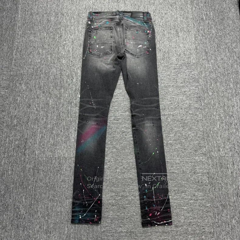 Amiri Amiri Size 30 Splashing ink, destroying jeans Size US 30 / EU 46 - 4 Thumbnail