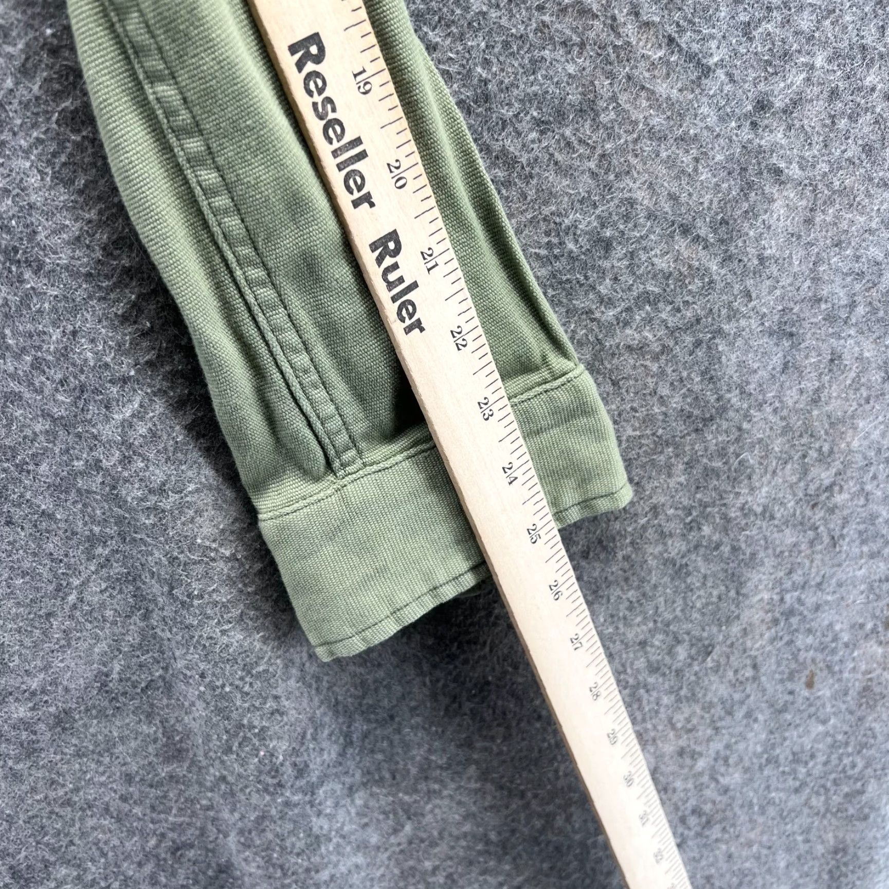 Tommy Hilfiger Tommy Hilfiger Jacket Women Large Military Field Olive Green Pockets Canvas Size L / US 10 / IT 46 - 4 Thumbnail