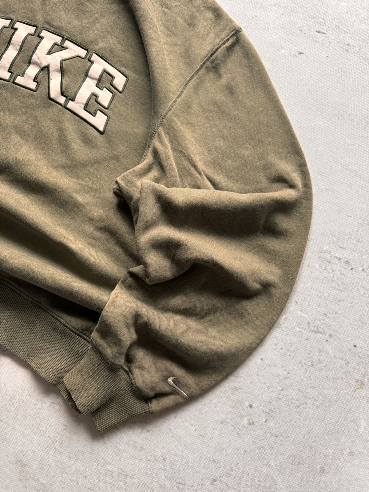 Nike × Vintage NIKE VINTAGE CENTER LOGO OVERSIZE BOXY SWEATSHIRT Size US XL / EU 56 / 4 - 3 Thumbnail