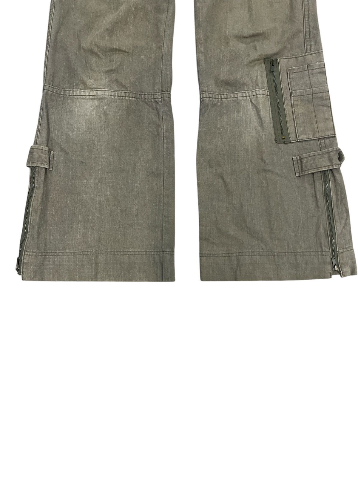 Designer × Japanese Brand FLARED🔥CARGO COTTON PANT Size US 31 - 3 Thumbnail