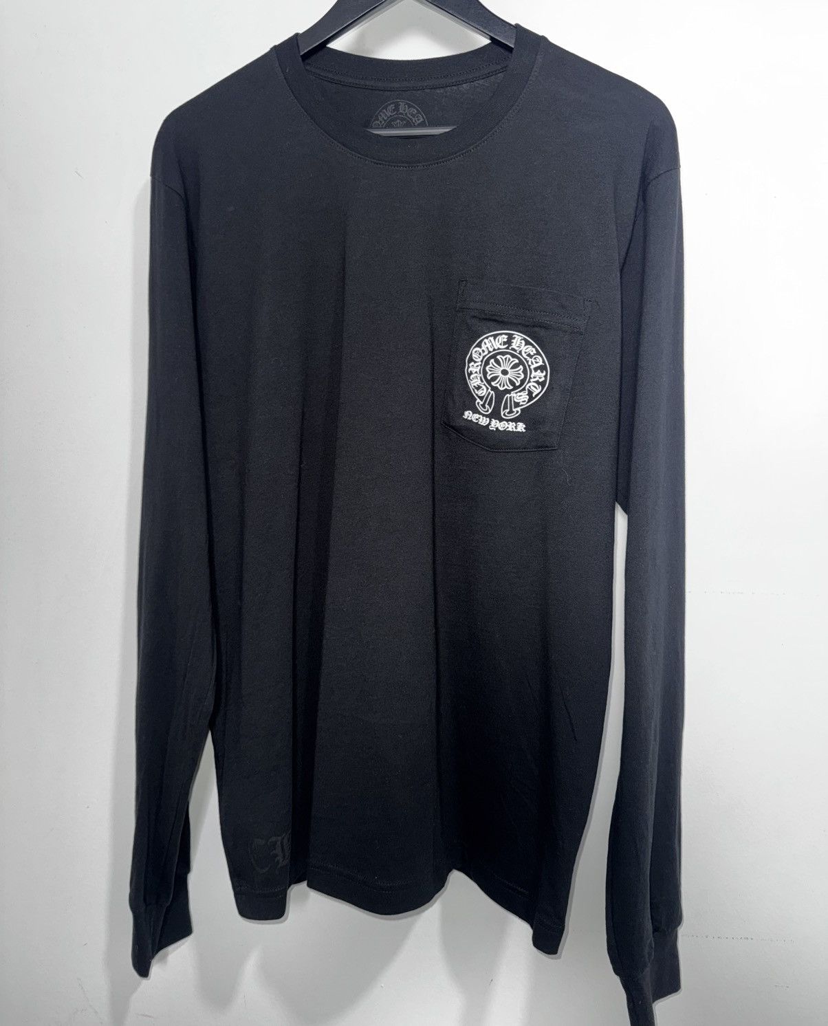 Chrome Hearts Chrome Hearts New York Exclusive Horseshoe Logo Long Sleeve Size US L / EU 52-54 / 3 - 4 Thumbnail
