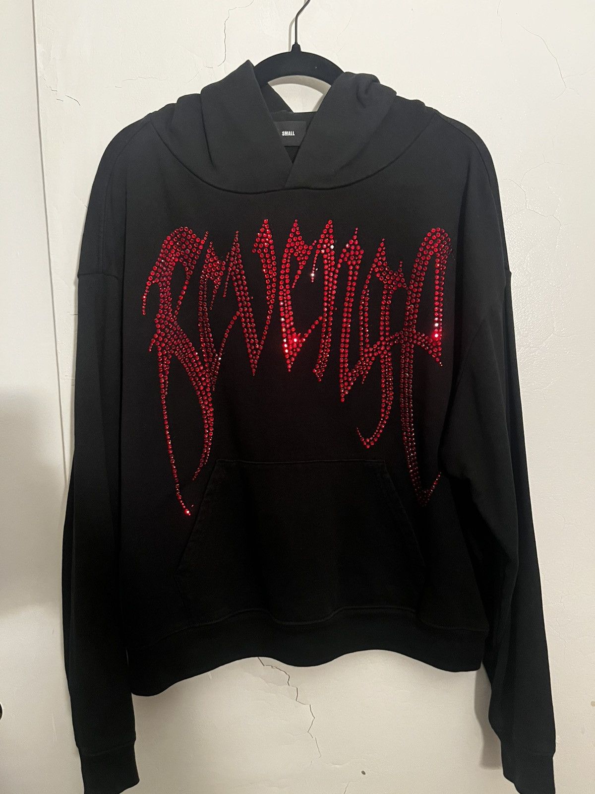 Revenge X HEARTBREAK BEJEWELED REVENG HOODIE Size US S / EU 44-46 / 1 - 2 Thumbnail