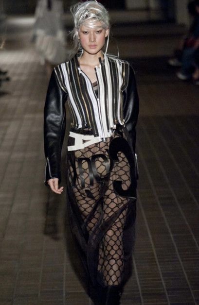 Nozomi Ishiguro NOZOMI ISHIGURO 2012SS Runway Zipper Panelled Leather Jacket Size US S / EU 44-46 / 1 - 1 Thumbnail