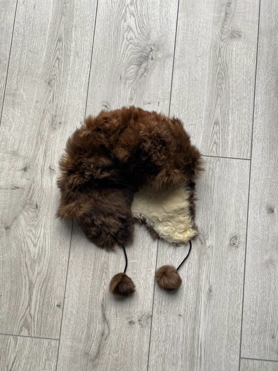 Japanese Brand × Vintage Vintage Mask Fuzzy Faux Fur Trapper Ushanka Hat OS Size ONE SIZE - 1 Thumbnail